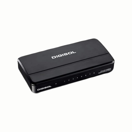 DIGISOL 8 port gigabit ethernet unmanaged switch